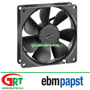 3412 NLE | 3412 NME | 3412 NHH-379 | EBMPapst | Quạt tản nhiệt | DC axial fan | EBMPapst vietnam
