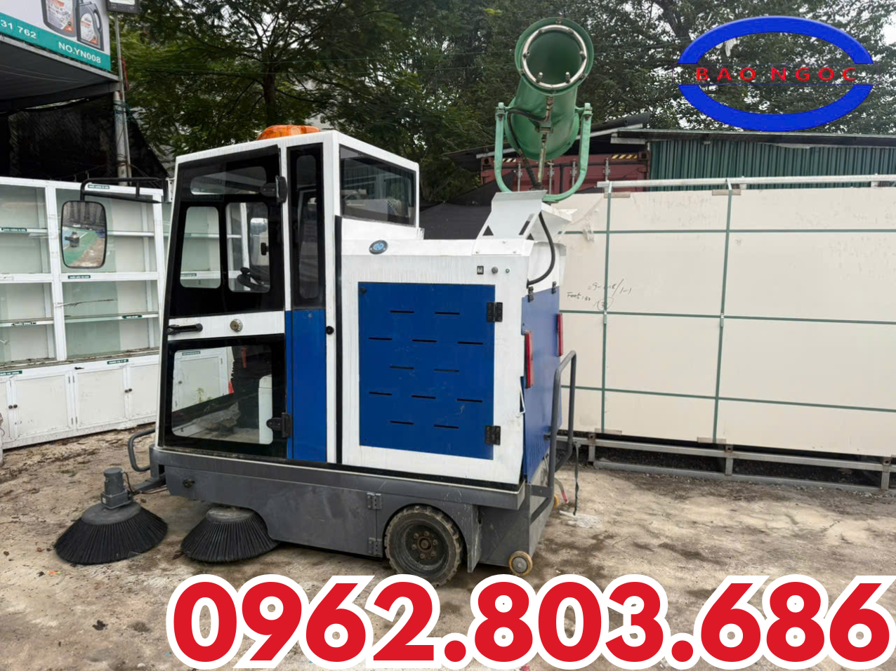 XE QUÉT ĐƯỜNG NGỒI LÁI XD-3000 & XD-1500