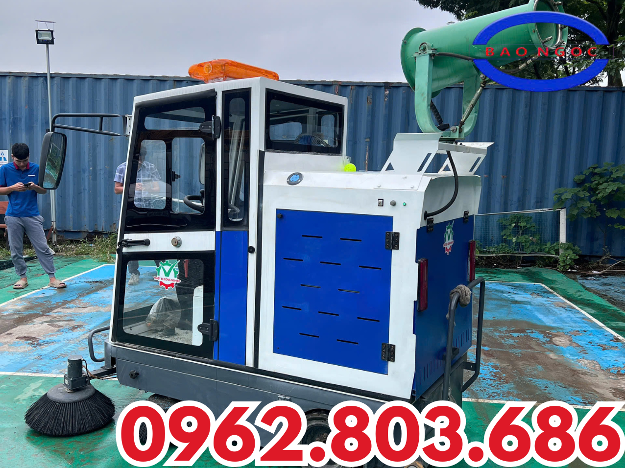 XE QUÉT ĐƯỜNG NGỒI LÁI XD-3000 & XD-1500