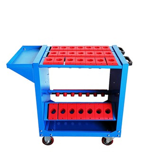 xe đẩy dụng cụ chứa chuôi BT-30,40,50, xe gá bầu kẹp BT30,40,50.