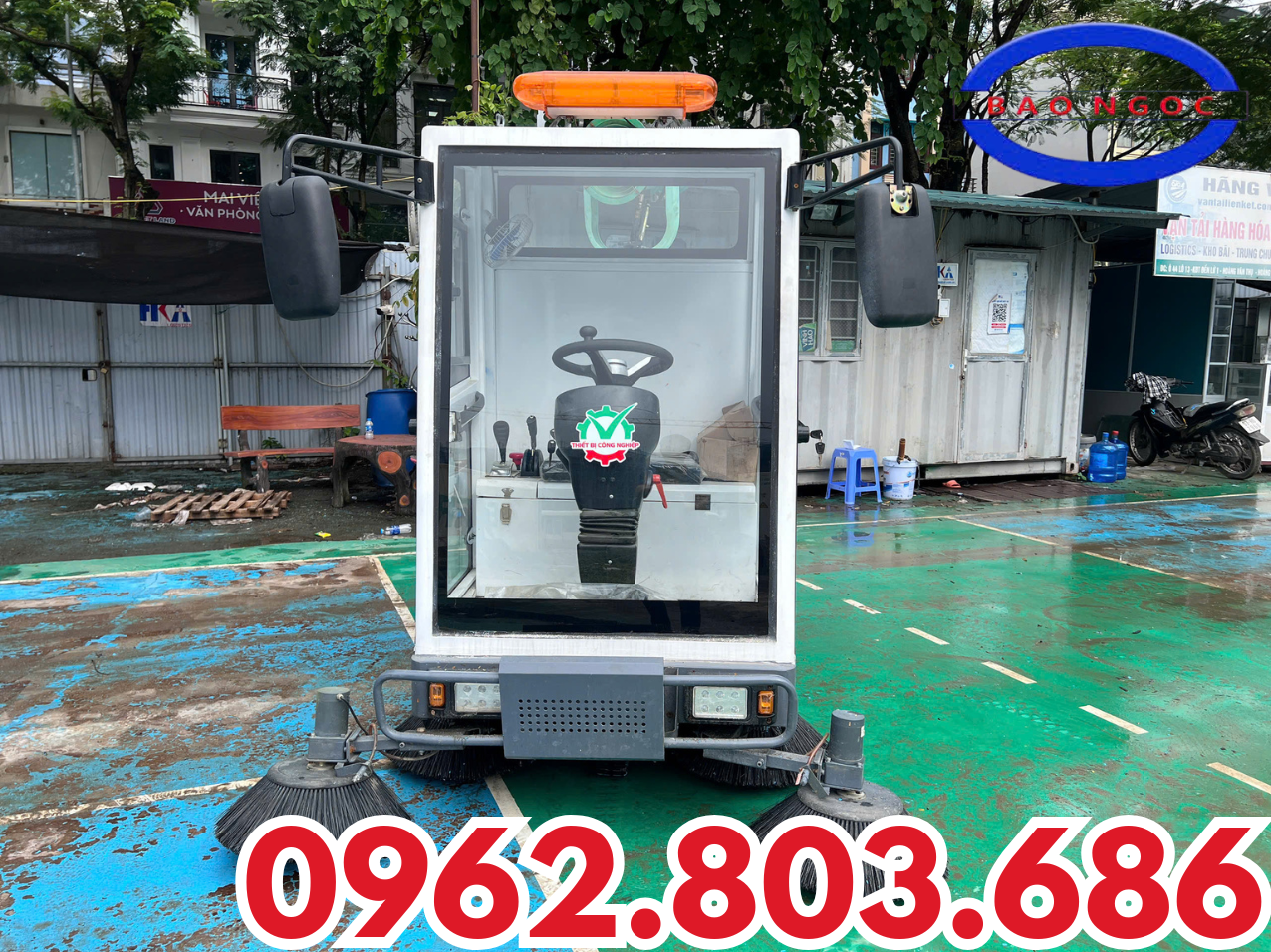 XE QUÉT ĐƯỜNG NGỒI LÁI XD-3000 & XD-1500