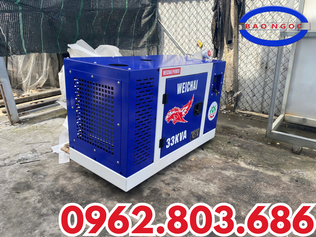 WEICHAI 33KVA GÁC CONT LẠNH – GIẢI PHÁP ĐIỆN ỔN ĐỊNH CHO VẬN TẢI & KHO LẠNH