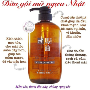 Dầu Gội Mỡ Ngựa