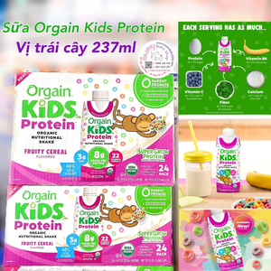 Sữa khỉ organic trái cây thùng 24