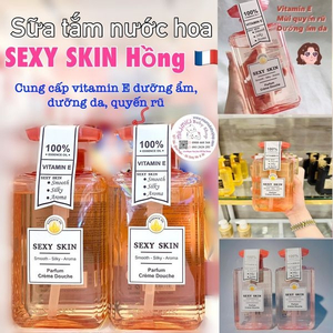 Sữa tắm nước hoa Sexy skin hồng