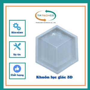 KHUÔN ĐÚC GẠCH LỤC GIÁC 3D Kích thước: 17 viên /m2