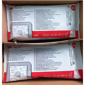 Điện cực tim nền xốp 3M Red Dot 2228