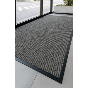 Tấm thảm chùi chân 3M Nomad Carpet Matting lấy bụi giữ nước chống trơn trượt sản xuất theo yêu cầu và bo viền cao su 3M3100 HNO