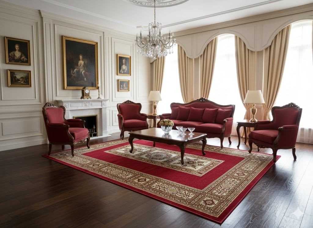 Thảm trang trí tân cổ điển CLASSIC TT04