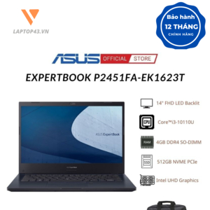 New ASUS EXPERTBOOK P2451FA-BV2790 Black i3 10110U 8Gb SSD 256GB Intel UHD 14.0 ( DH)