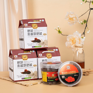 Hồng Sâm Lát Tẩm Mật Ong Hàn Quốc Chính Hãng Hộp 200gr