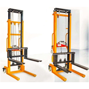 Xe đẩy tay Nâng Hạ Hàng Hoá Bằng Tời Điện HD Việt Nam 3m loại 2 khung