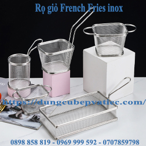 Rọ giỏ French Fries inox cao cấp