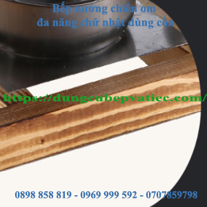 Bếp Nướng Chiên Om Đa Năng Chữ Nhật Dùng Cồn