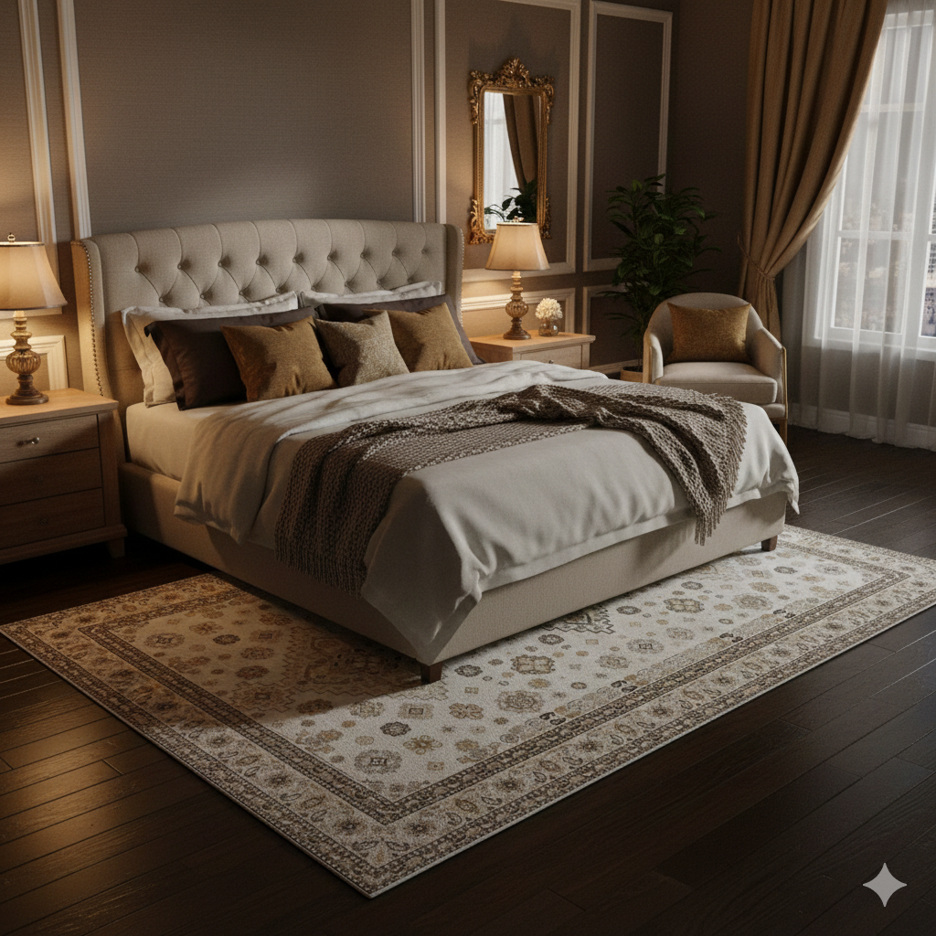 THẢM DỆT CỔ ĐIỂN CAO CẤP- GO-MOUSSE E_2244IV