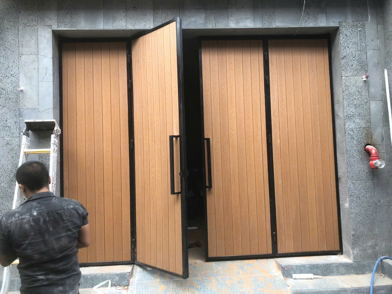 Tấm ốp gỗ nhựa ASA LW_ASA100H12