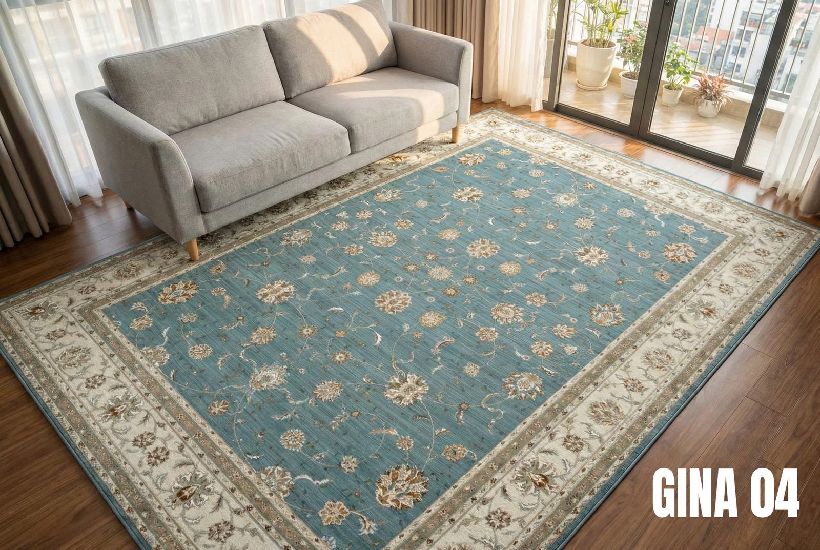 THẢM DỆT PHONG CÁCH HIỆN ĐẠI HL GINA-NHẸ NHÀNG TINH TẾ