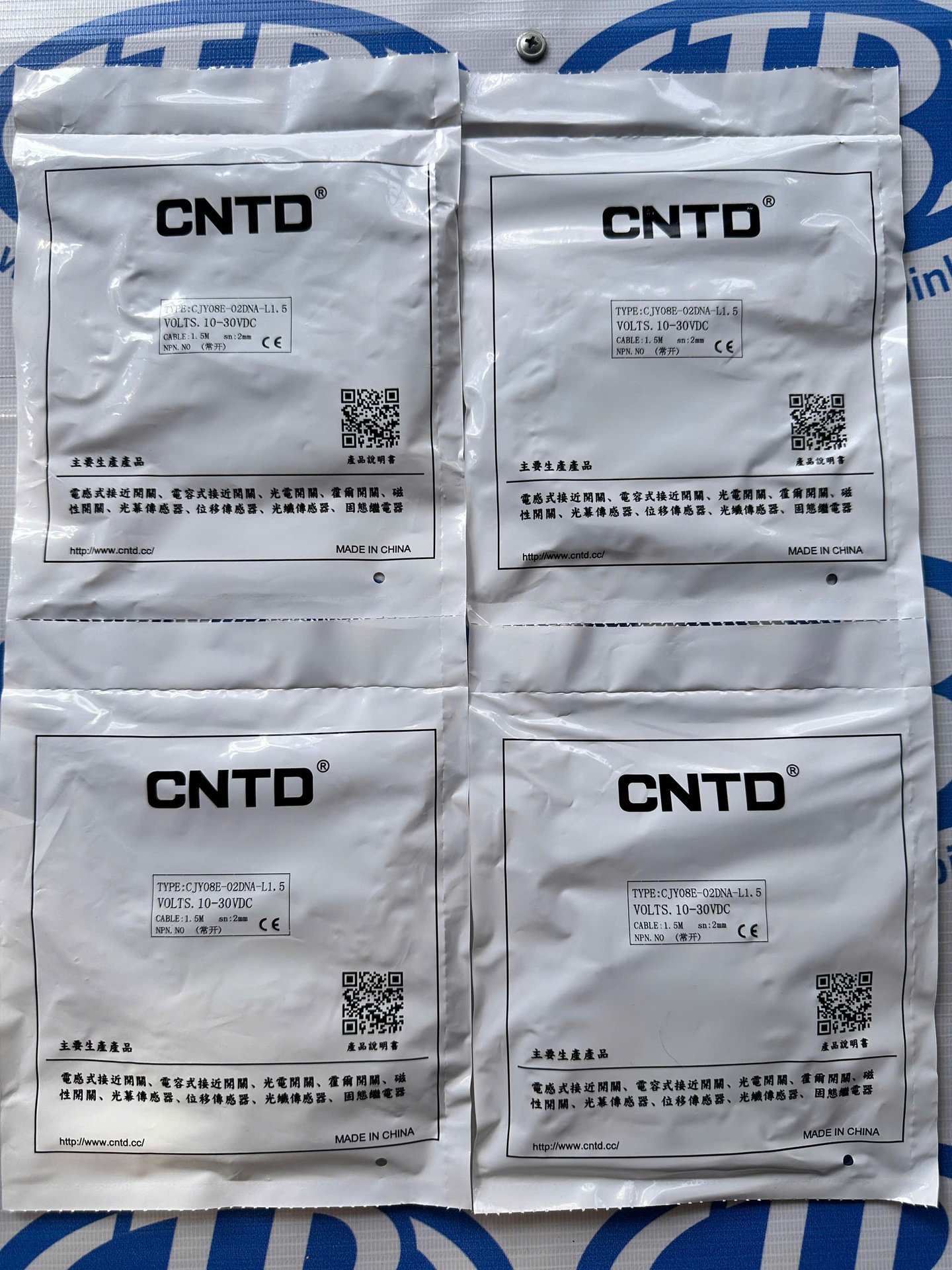 Cảm biến tiệm cận CJY08E-02DNA-L1.5