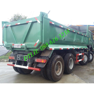 Bán xe ben 4 chân Howo 371 Ps, nhiều lá nhíp, cầu visai 16 tấn, thùng chắc chắn, giá tốt nhất