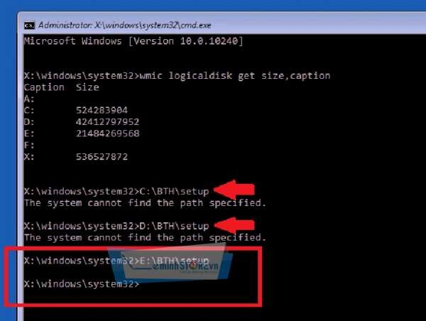 Cài lại Windows 7 bản quyền - Bước 10 reset windows 7