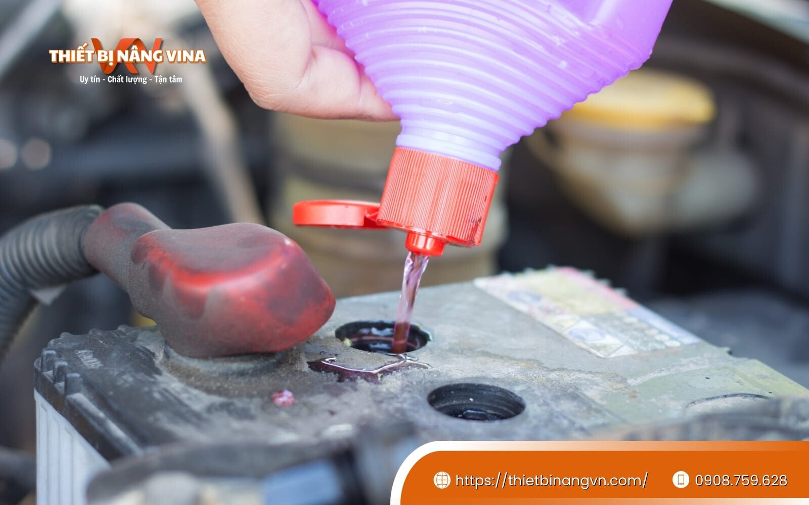 Cách phục hồi bình ắc quy khô khi bị cạn dung dịch Cách phục hồi bình ắc quy khô khi bị cạn dung dịch
