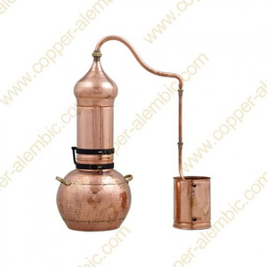 Bộ chưng cất tinh dầu bằng hơi nước 40 lit chất liệu đồng đỏ - Bồ Đào Nha
