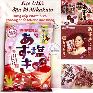 Kẹo UHA đậu đỏ muối nhạt