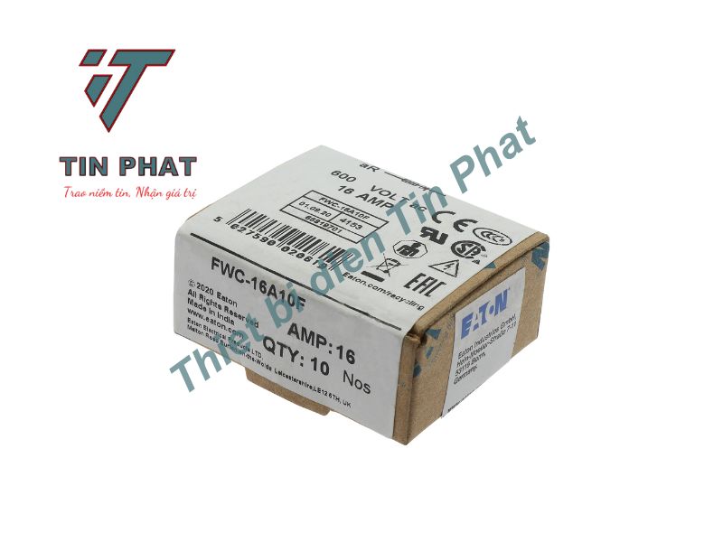 CẦU CHÌ EATON BUSSMANN FWC-16A10F 600V 16A