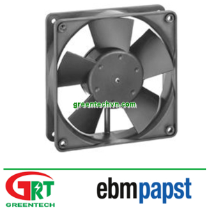 4114N/2XH | EBMPapast AXIAL FAN, 119MM, 24V, 139.5CFM, 59DBA | EBMPapst vietnam