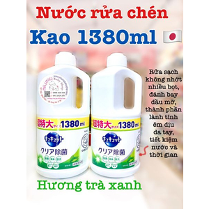 Nước rửa chén KAO 1380ml