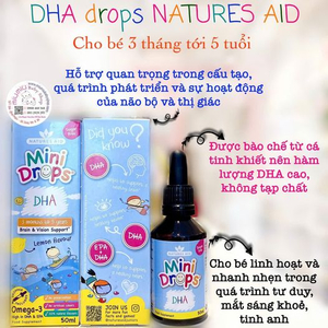 DHA drop Natures Aid