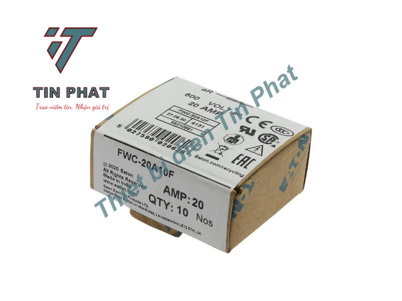CẦU CHÌ EATON BUSSMANN FWC-20A10F 600V 20A