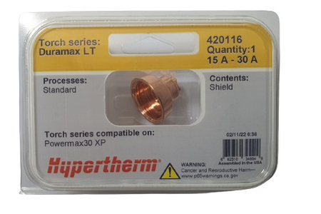 Chụp bép 420116 Hypertherm Shield