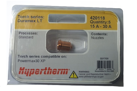 Bép cắt 420118 Hypertherm nozzle