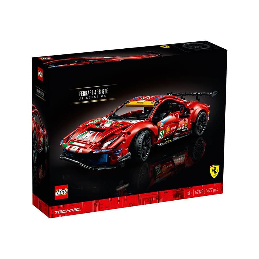 Đồ chơi mô hình LEGO TECHNIC - Siêu Xe Ferrari 488 GTE - 42125