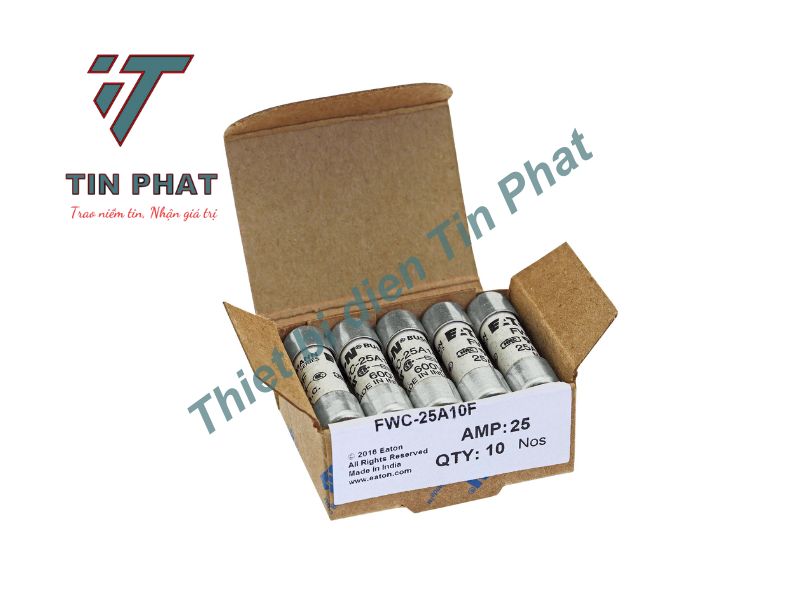 CẦU CHÌ EATON BUSSMANN FWC-25A10F 600V 25A