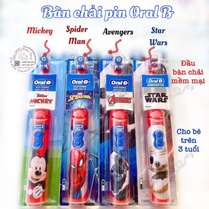 Bàn chải pin cho bé