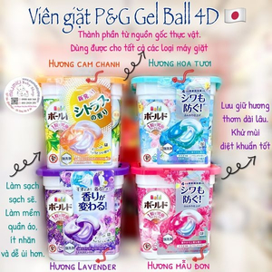 Viên giặt Nhật hộp 11 viên