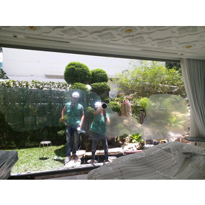 Dịch vụ Phủ nano glass cửa sổ và tường kính toà nhà, căn hộ