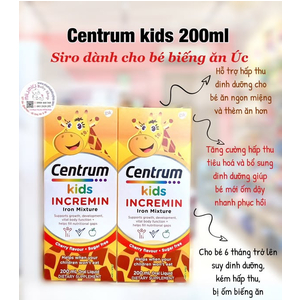 Sirô Biếng Ăn Centrum 200ml 🇦🇺