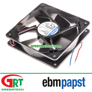 4414F | EBMPapst 4414F | DC Axial Fan, 119 x 119 x 25mm, 170m³/h, 5W, 24 V dc