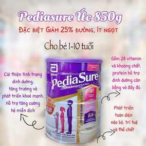 Pediasure Úc 850gr