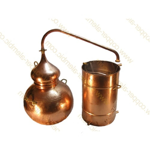 Nồi chưng cất tinh dầu bằng hơi nước 450 lit chất liệu đồng - Bồ Đào Nha