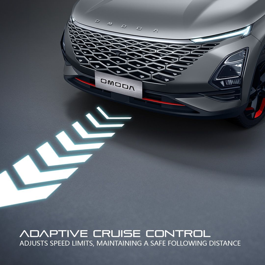 Điểm nhấn của Omoda C5 nằm ở các trang bị an toàn cao cấp.