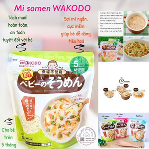Mì Somen Wakodo 130gr 🇯🇵 5 tháng trở lên