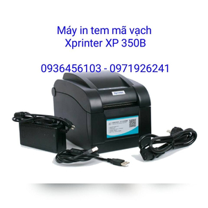 Máy in tem mã vạch Xprinter XP 350B