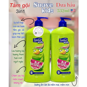 Sữa Tắm Suave dưa hấu 532ml