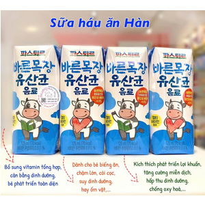 Sữa háu ăn Hàn