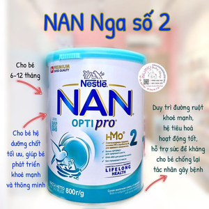 Sữa Nan Nga số 2 Optipro -800gr 🇷🇺