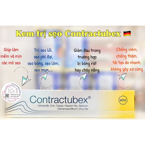 Contractubex trị sẹo Đức 30g